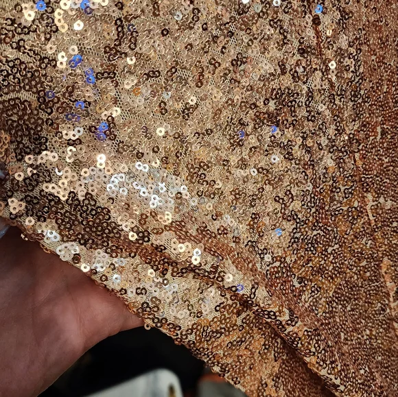 Torrid Rose-Gold Sequin Pants - Picture 4 of 4